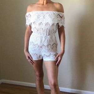 White Romper